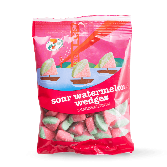 Sour Watermelon Wedges
