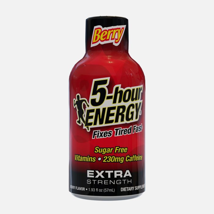 5-Hour ENERGY® Shot, Extra Strength, Berry, 1.93 oz